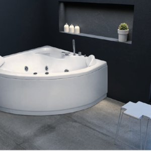 VASCA SOLARIA CON IDROMASSAGGIO  140X140 - JETFUN