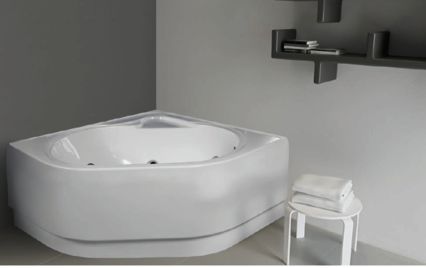 VASCA BALNEA CON IDROMASSAGGIO 120X120 - JETFUN