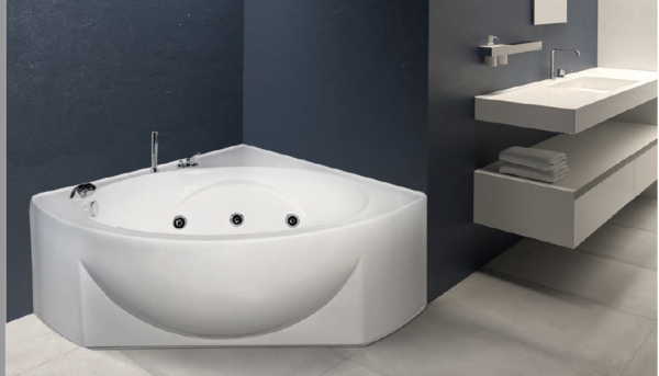 VASCA BALNEUM CON IDROMASSAGGIO 130X130 - JETFUN