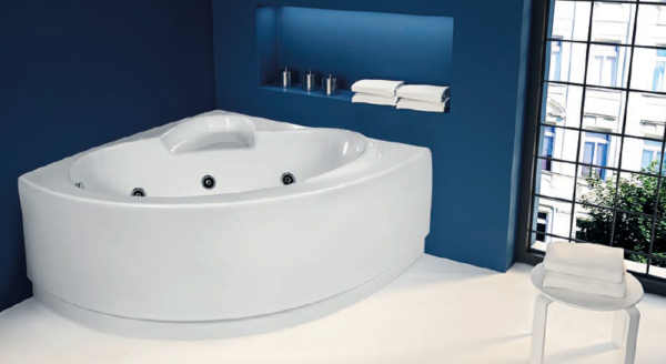 VASCA THERMA CON IDROMASSAGGIO 135X135 - JETFUN