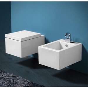 Serie Igienici FROZEN sospesi  - Simas Con Vaso RIMLESS
