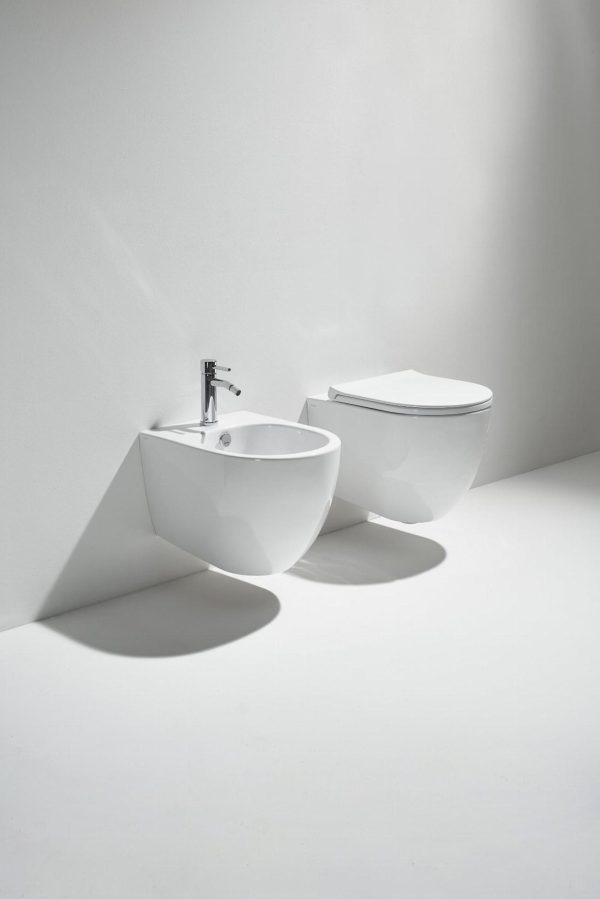 Serie Igienici VIGNONI sospesi  - Simas  Con Vaso RIMLESS - immagine 2