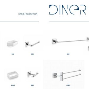 Serie Accessori DINER marchio FLAB