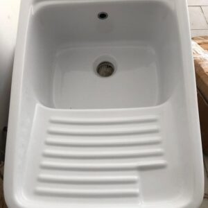 Lavatoio 45x60 c/scivolo ceramica
