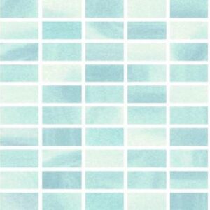 Mosaico Scacco Azzurro 20x60