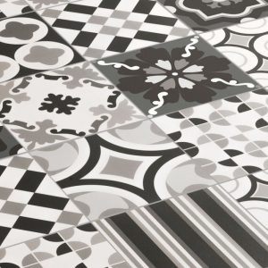 Patchwork B&W Mix 20x20