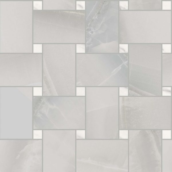 Maxi Rete Akoya Silver 30x30 Kry