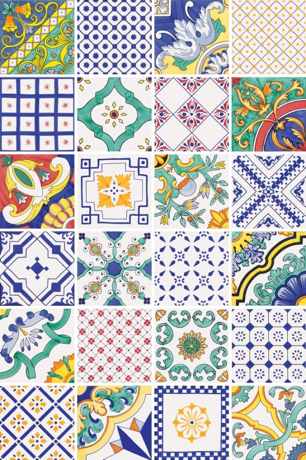 Macramè 24 Vietri su Cotto Salernitano 20x20 - immagine 2