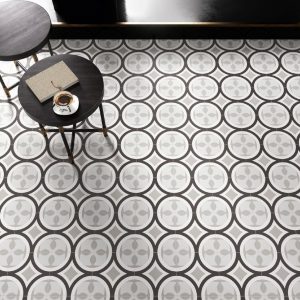Patchwork B&W 01 20x20