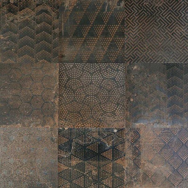 Oxidart Patchwork Dark 20x20