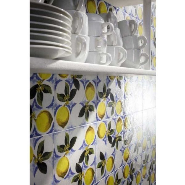 Giardino Bianco Mix Lucido 20x20 - immagine 2