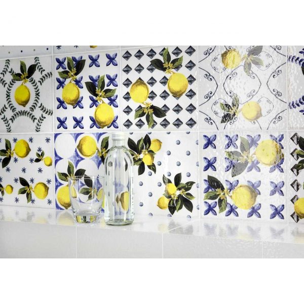 Giardino Bianco Mix Lucido 20x20 - immagine 5