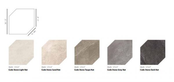 Code Stone Dark 30x30 Nat - immagine 2