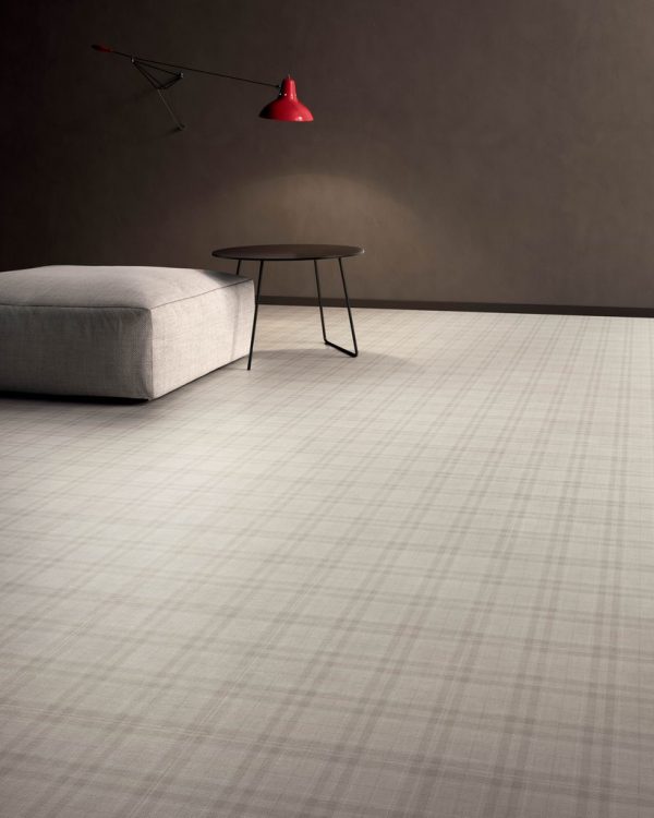 Set Tartan White 60x60