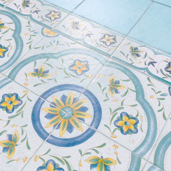 Gres porcellanato Antiche Riggiole Napoletane Posillipo 22X22Ceramica Savoia - immagine 3