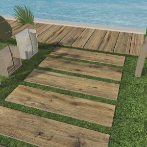 Gres porcellanato Chalet 20,3X90,6 Ceramica Savoia