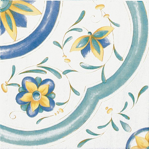 Gres porcellanato Antiche Riggiole Napoletane Posillipo 22X22Ceramica Savoia