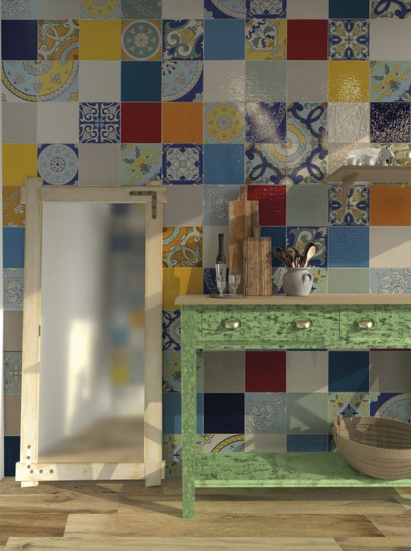 Gres porcellanato Colors 21,6x21,6 Ceramica Savoia
