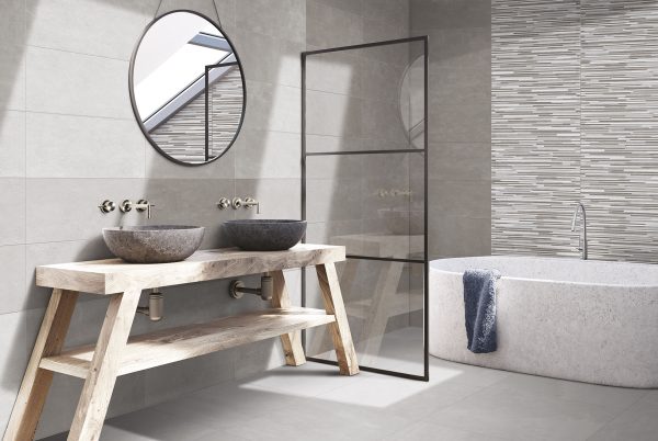 Gres porcellanato Mood Cementina 25x60 Ceramica Savoia - immagine 4