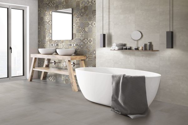 Gres porcellanato Mood Cementina 25x60 Ceramica Savoia - immagine 3