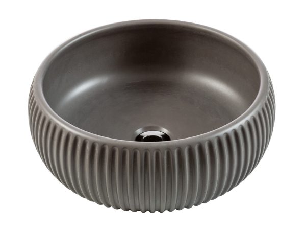 Lavabo in cemento PlissèRound Basin 37x15 - immagine 2