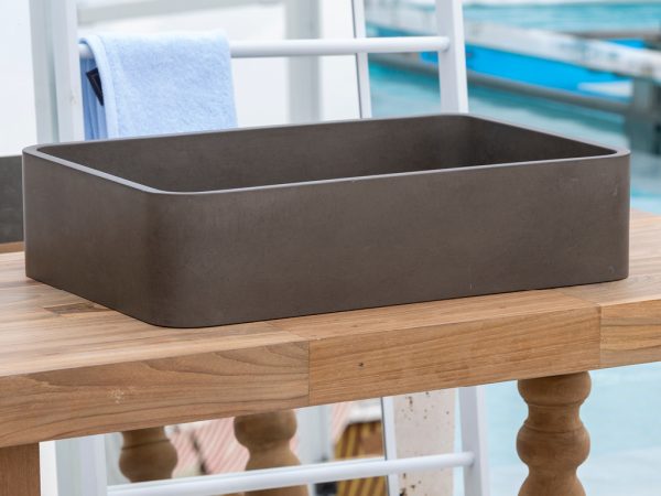 Lavabo in cemento BetonPool Basin50x32.5 - immagine 3