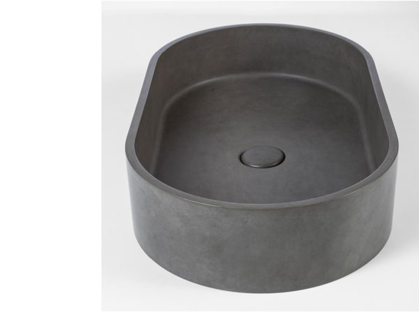 Lavabo in ceramica BetonZero Basin 60x35 - immagine 2