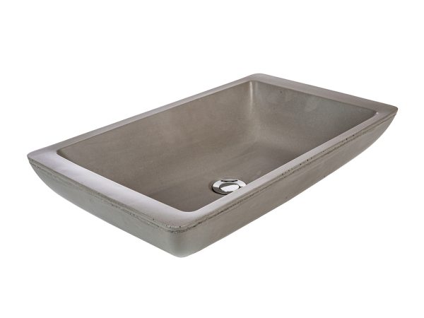 Lavabo ceramica BetonComodo Basin 58,5x33,5 - immagine 2