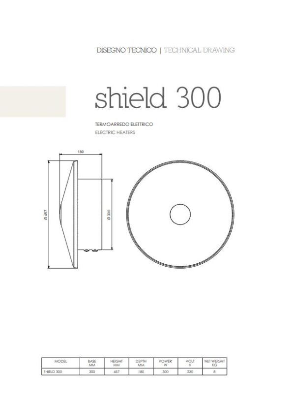 Termoarredi Elettrici Shield 300 - immagine 5