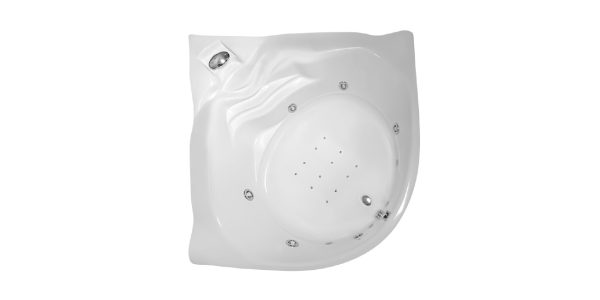 VASCA ARIEL 140X140/ 150X150 CON IDROMASSAGGIO - JETFUN - immagine 2