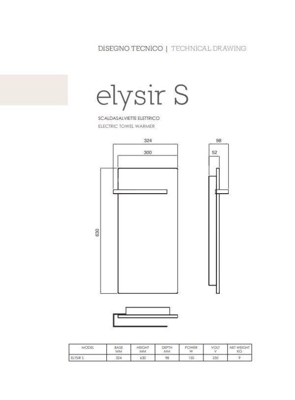 Scaldasalviette e Termoarredi Elysir S - immagine 5