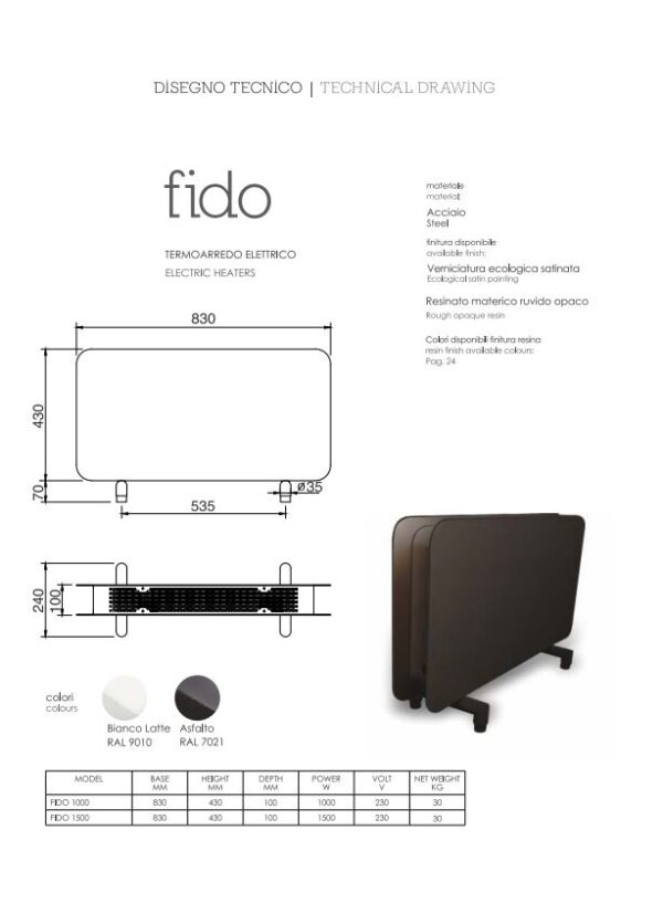 Termoarredi Elettrici Fido - immagine 6