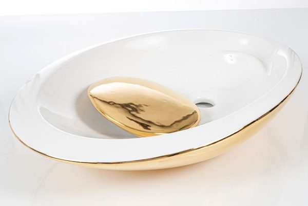 Lavabo Saturn Oro 62x45