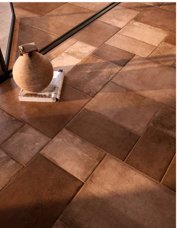 Piastrella in Grès Porcellanato Native Modular-OR Fire Antique - immagine 2