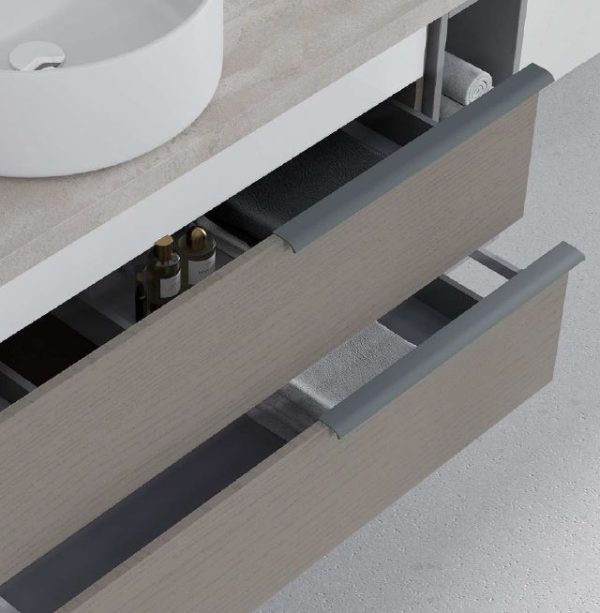 Harmony Urban mobile completo lavabo in ceramica120 CM - immagine 2