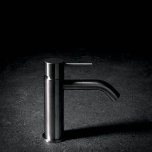 Miscelatore Bidet h 170mm senza scarico serie CleoSteel