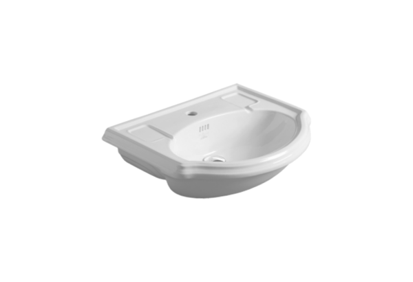 Lavabo Arcade semincasso monoforo (AR835 )cm 67X49 Simas