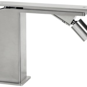 Miscelatore bidet h 130 mm con scarico PlaySteel 58