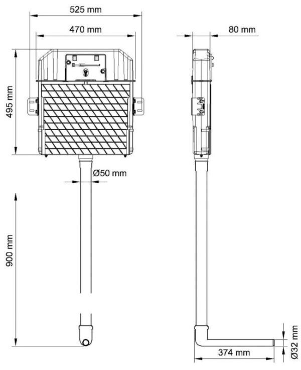 Cassetta Acqua Incasso T111-001 - immagine 2