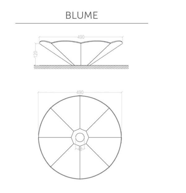 Lavabo Blume Graziano - immagine 4