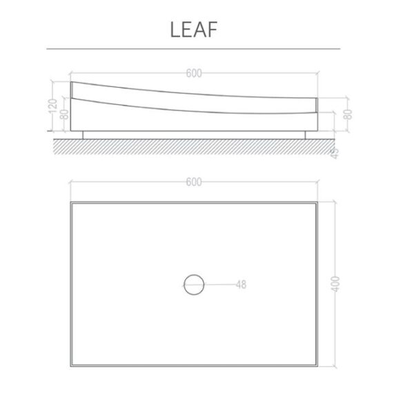 Lavabo Leaf Graziano - immagine 3