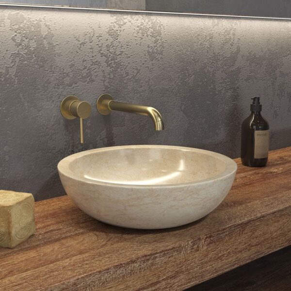 Lavabo In Pietra Cream Elena SBP Karag