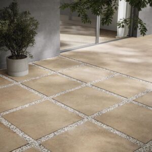 Piastrella 90x90 Duo Back Caramel Ceramica Sant'Agostino AS2