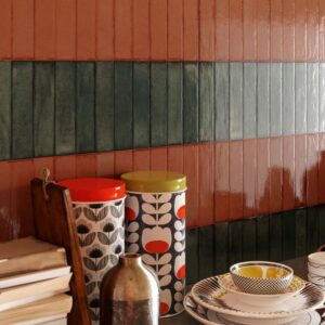 Piastrella 5X20 Tetris Coral Luc Ceramica Sant'Agostino