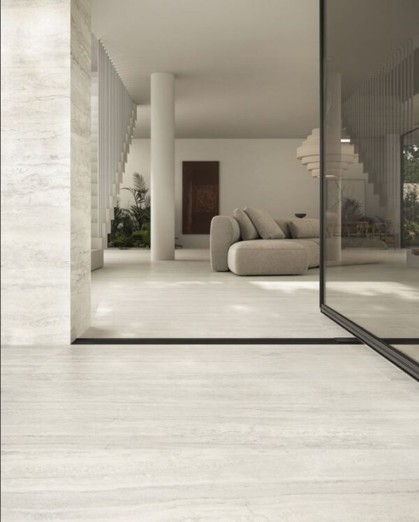 Piastrella 60x120 Invictus Right White Ceramica Sant'Agostino